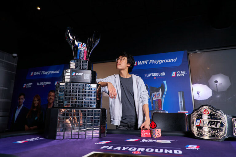 Michael Wang WPT Playground夺冠 获得了征程上的“最后一击”
