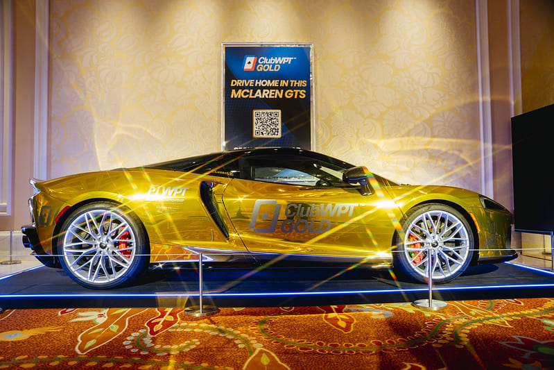 ClubWPT Gold McLaren GTS抽奖的决赛选手