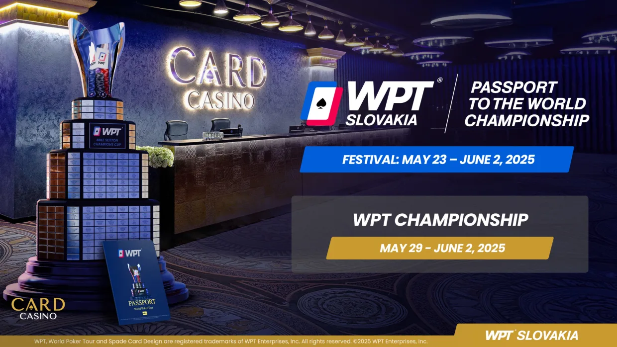 WPT®斯洛伐克通往世界锦标赛的通行证